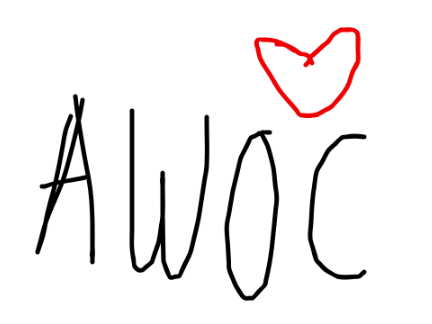 My AWOC danart