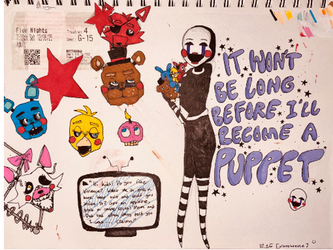 FNAF 2 (fanart) !!