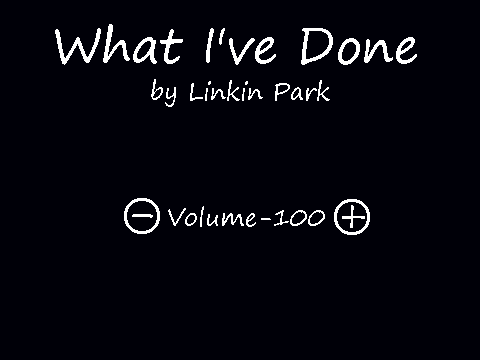 What I've Done