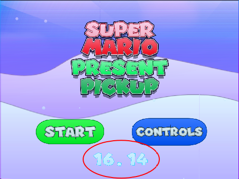 My time on Super Mario Present Pickup