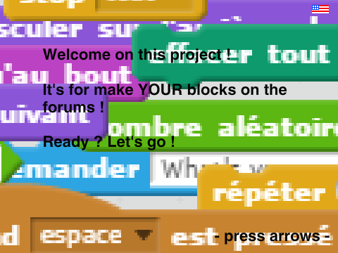 How to make YOUR block on the forums