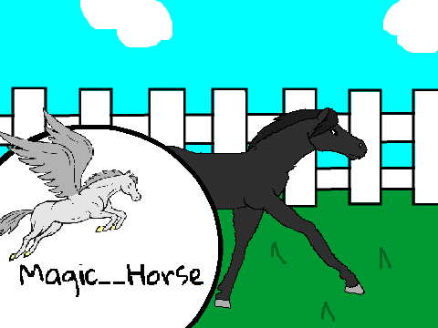 Horse run cycle 