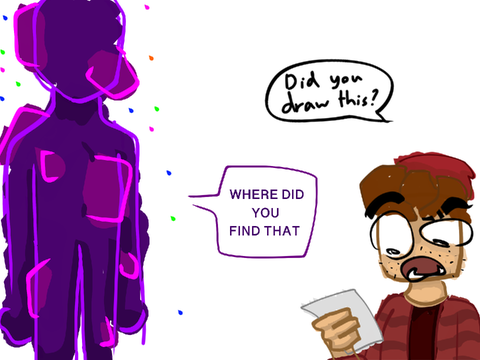 Imagine if was glitch that drew ts