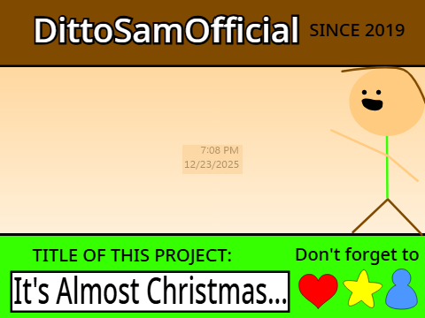 It's Almost Christmas...