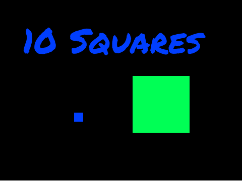 10 Squares: SDS