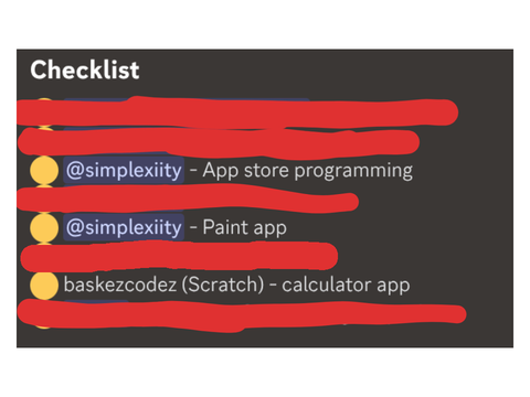 Checklist Update