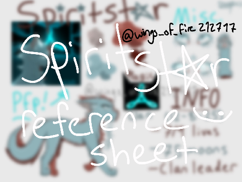 <> Spiritstar Ref sheet! (MagicClan) <>
