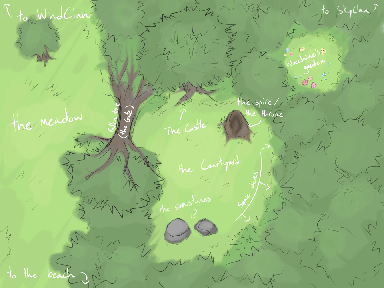☆ THE CASTLE ☆ map + roleplay project