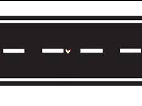 cross the road