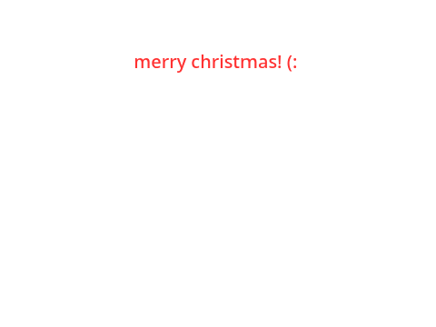 ITS CHRISTMASSS