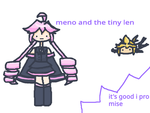 len goes weird mode featuring oune meno