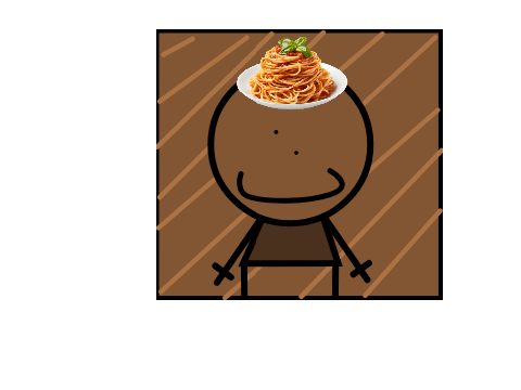 on top of spaghetti...