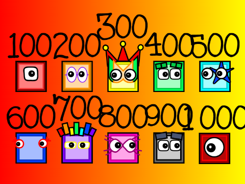 All Numbericons 1-1000, Graham Edition