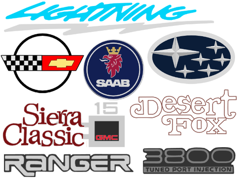 Assorted Car Logos Vol. 2
