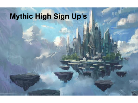 Mythic High - RP Sign Up Sheet