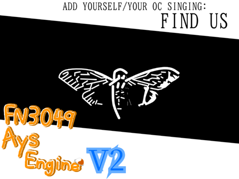 Add yourself/your oc singing "find us"