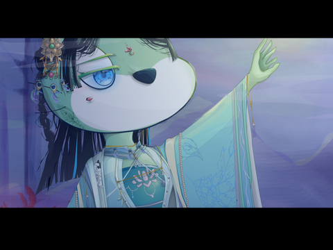 孔雀~夜~(猫改造2ヶ月目)