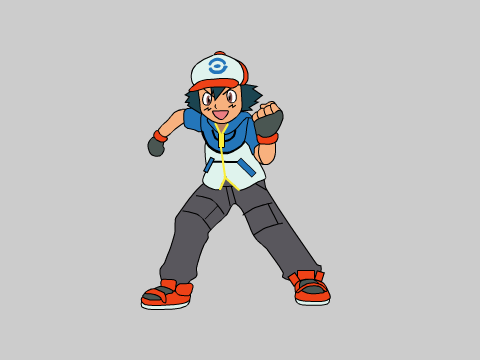 Pokemon Characters in Vector