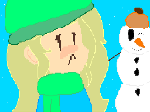 1st Pixel Art ANIME STYLE