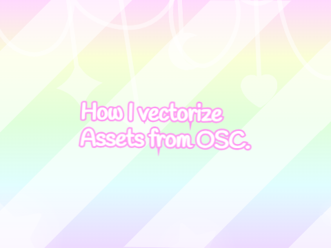 How I vectorize Assets from OSC.