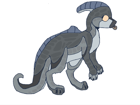 parasaurolophus