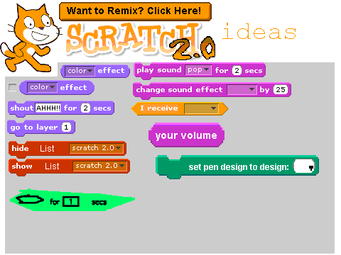 Scratch2.0 Block Ideas (REMIXED!)