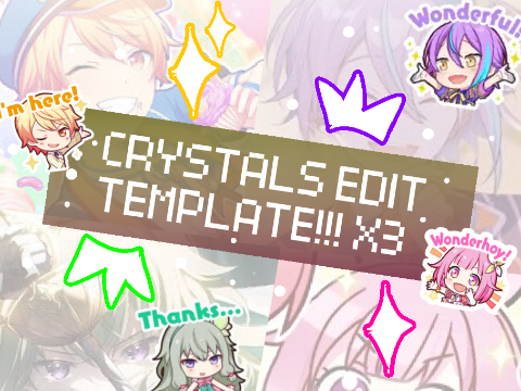 CRYSTALS meme template BUT ITS WXS!!!! (example) ✩•̩̩͙*˚ｄ(≧v≦)ｂ˚*•̩̩͙✩