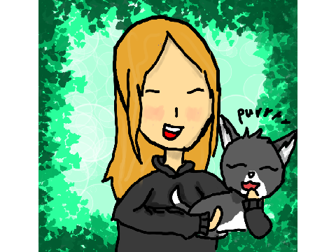 Me and my cat