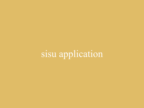 ✷ | ANTIGONE • A FOR-FUN SISU APPLICATION