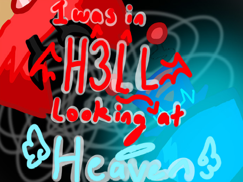 I WAS IN H3LL LOOKING AT HEAVEN  || Hazbin Hotel animation