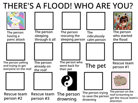 THERE’S A FLOOD! WHO ARE YOU? remix