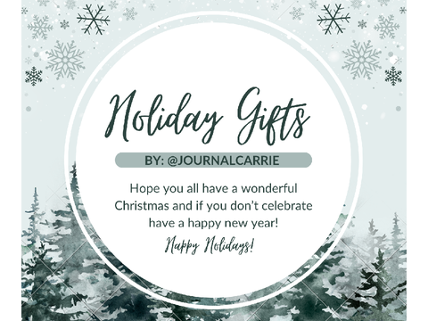 Holiday Gifts! :D