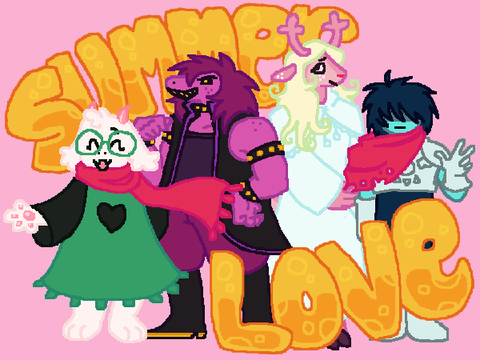 summer love ☼ meme [deltarune]