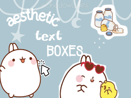 ୨୧-Aesthetic Text Boxes