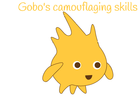 Camouflaged Gobo