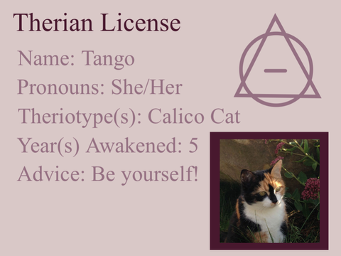 Therian License 