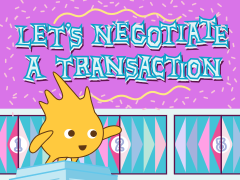 -ˏˋ Let's Negotiate a Transaction! ˊˎ-