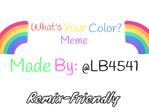 What's Your Color? ⟫ meme template