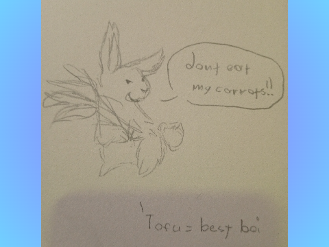 Fan art for a cool rabbit