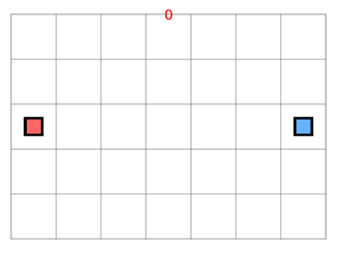 Grid-Based Tag Game