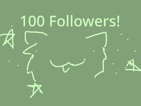 Tysm for 100 followers!