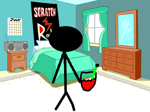 POV: You spill a red drink on a white carpet #Animation