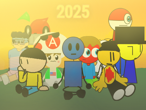 The end of a familiar year, 2025. (Add Yourself Poster)