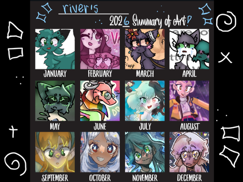 -river's art summary 2026!-