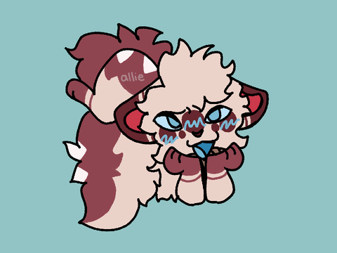 Art trade with @Rainbowleenie :3