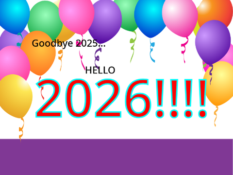 HAPPY NEW YEAR