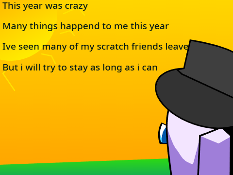 Thank you everyone  (HAPPY NEW YEARS)