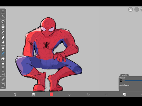 lowkenuinely a spider on my screen :\
