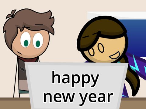 waiting until midnight for new year
