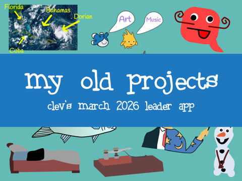 my old projects - clev's march '26 leader app!